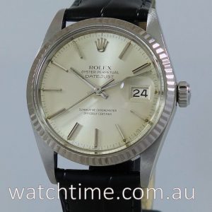Rolex Datejust Steel   White-Gold  c 1987