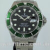 Rolex Submariner 16610LV  50th Anniversary  GREEN Bezel
