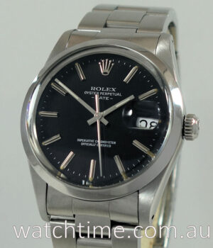 Rolex OysterDate  Black dial  15000