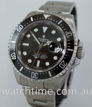 ROLEX SEA-DWELLER 4000 April 2018 126600 First Series Box & Card.