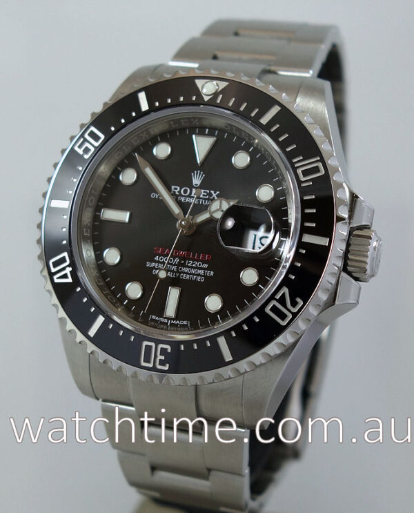 ROLEX SEA-DWELLER 4000 April 2018 126600 First Series Box & Card.