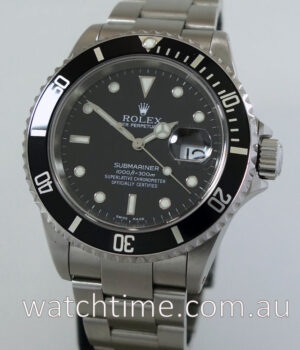 Rolex Submariner Date 16610 Steel circa 2000 SEL.