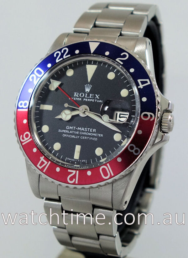 Rolex GMT Master 1675  Pepsi 1970