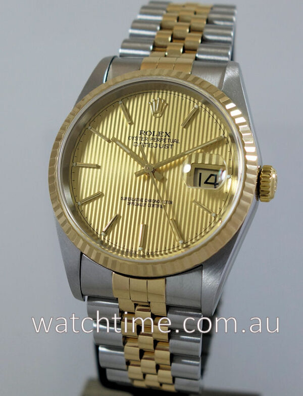 Rolex Datejust 18k & Steel  16233