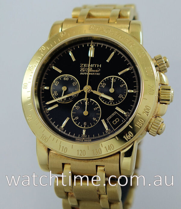 Zenith El Primero Rainbow 18K Yellow-Gold   60.0360.400