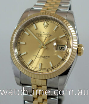 Rolex Datejust 18k   Steel  116233