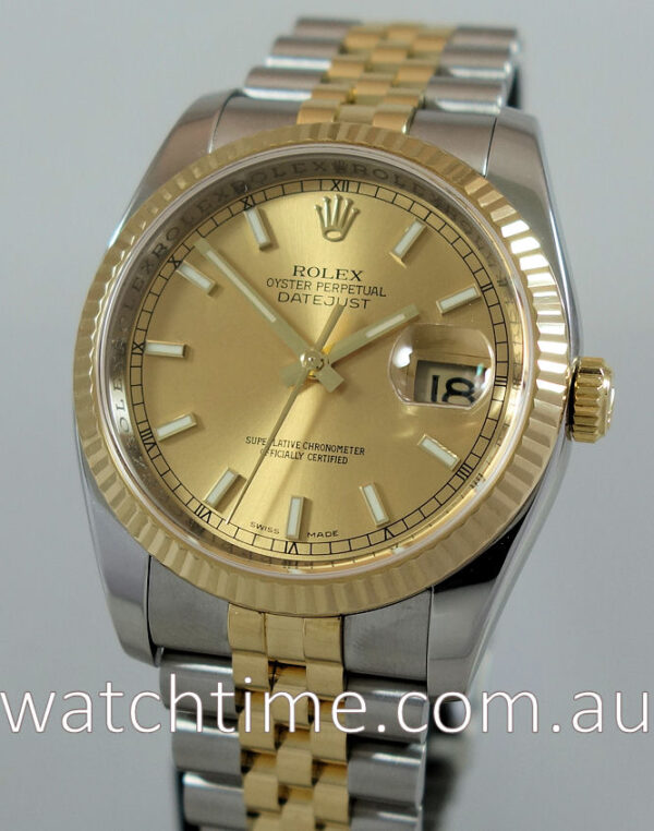 Rolex Datejust 18k & Steel  116233