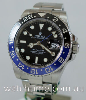 Rolex GMT MASTER II "BATMAN" 116710BLNR  JULY 2016 Box & Card