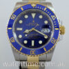 Rolex Submariner 116613LB  Blue-Dial  1st Series  Box & Papers