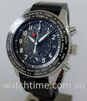 IWC Pilot Timezoner Chronograph IW395001 Box & Card