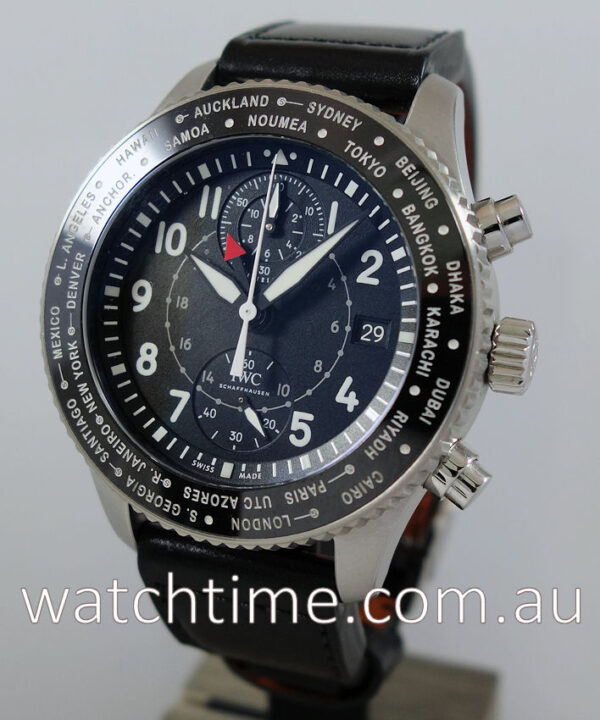 IWC Pilot Timezoner Chronograph IW395001 Box & Card