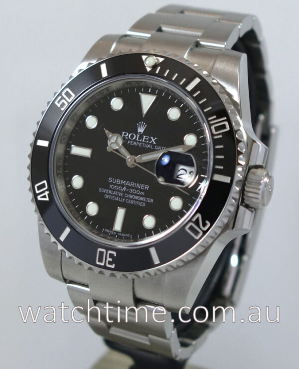 Rolex Submariner Date Ceramic 116610LN  2016 Box & Card