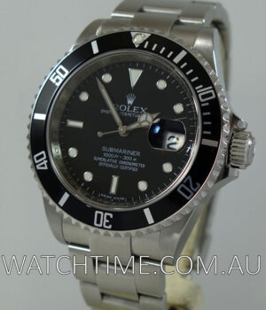 Rolex Submariner Date 16610 RARE Random Serial # Last Series 2010 Box&Papers
