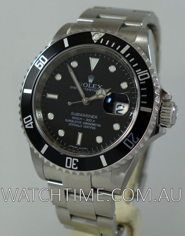 Rolex Submariner Date 16610 RARE Random Serial # Last Series 2010 Box&Papers