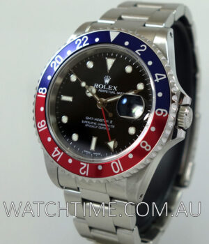 ROLEX  Pepsi  GMT MASTER II  16710