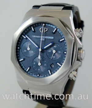 Girard-Perreguax LAUREATO Chrono Blue-dial 42mm 81020