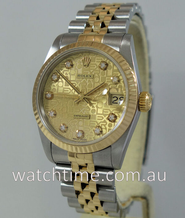 Rolex Datejust 18k & Steel, Midsize 68273