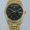 Rolex Day-Date President  18038  Black-dial