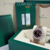DSC02001 Rolex Datejust 18k Everose & Steel 126281RBR Diamond-dial & Diamond Bezel