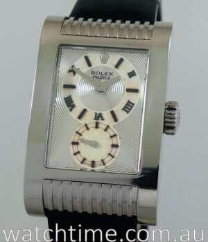 Rolex Cellini Prince  18k White-Gold  5441/9 with Papers