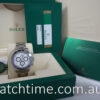 DSC02084 ROLEX DAYTONA STEEL APRIL 2019 "UNUSED" 116500LN CERAMIC White B&P Factory Plastic