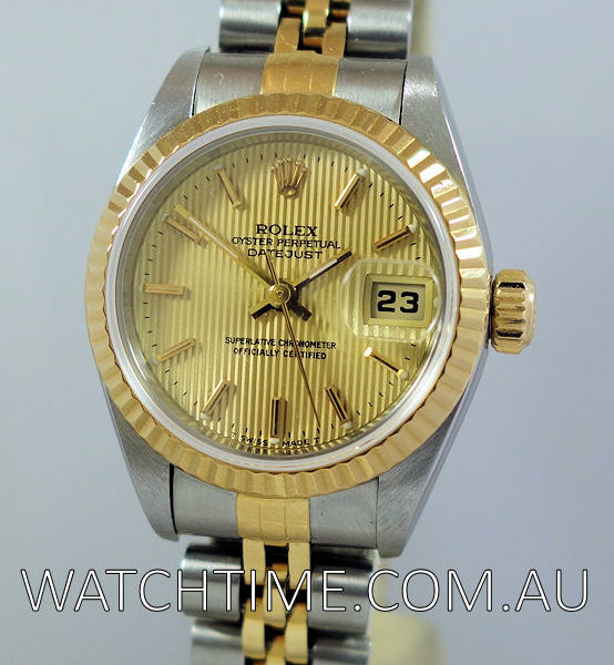 Rolex Ladies Datejust 69173  Box & Papers
