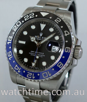 Rolex GMT MASTER II "BATMAN" 116710BLNR May 2019 Box & Card