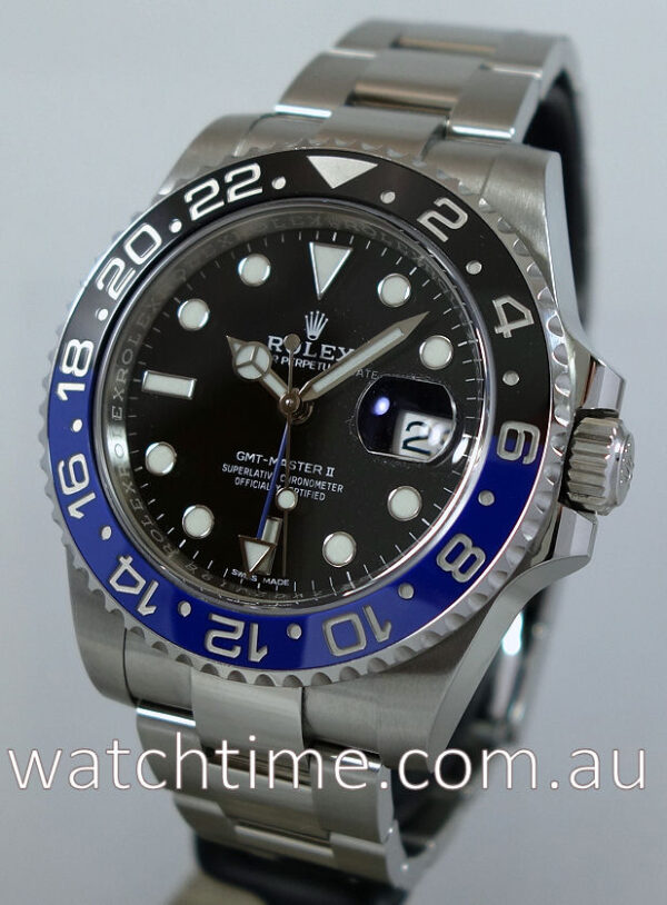 Rolex GMT MASTER II "BATMAN" 116710BLNR May 2019 Box & Card