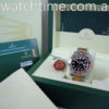 DSC03489 Rolex GMT II 18k Gold & Steel 116713LN 2009 Box & Papers