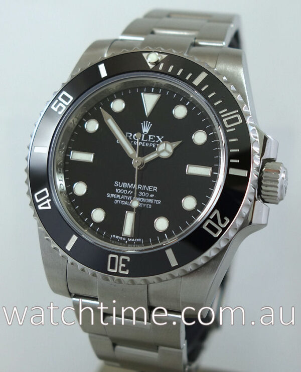 Rolex Submariner 114060M  Ceramic NON-DATE 2013