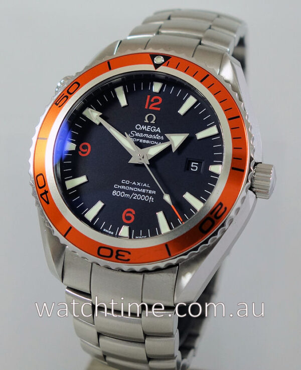 Omega Seamaster Planet Ocean, Orange bezel 45.5mm  2208.50.00