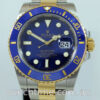 DSC03750 Rolex Submariner 116613LB Blue-Dial 1st Series Box & Papers