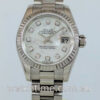Rolex Lady Datejust  18k White-Gold, President bracelet 179179