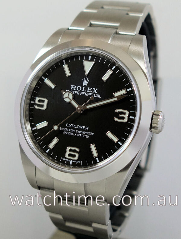 Rolex Explorer I 39mm 214270 JAN 2019 Box & Card