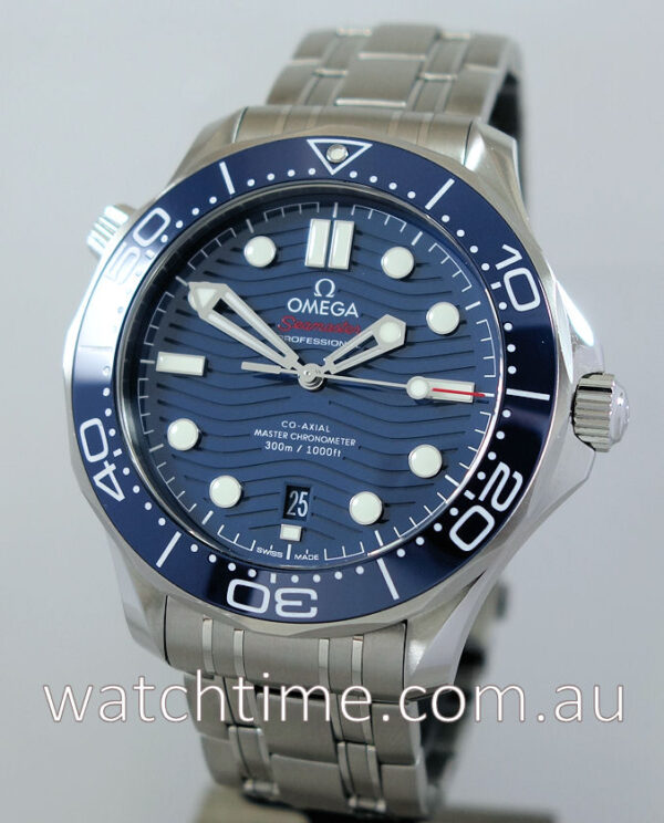 Omega Seamaster Co‑Axial MASTER CHRONOMETER, Blue-dial March 2019