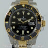 Rolex Submariner Gold & Steel  116613LN  Black-dial "AS NEW "