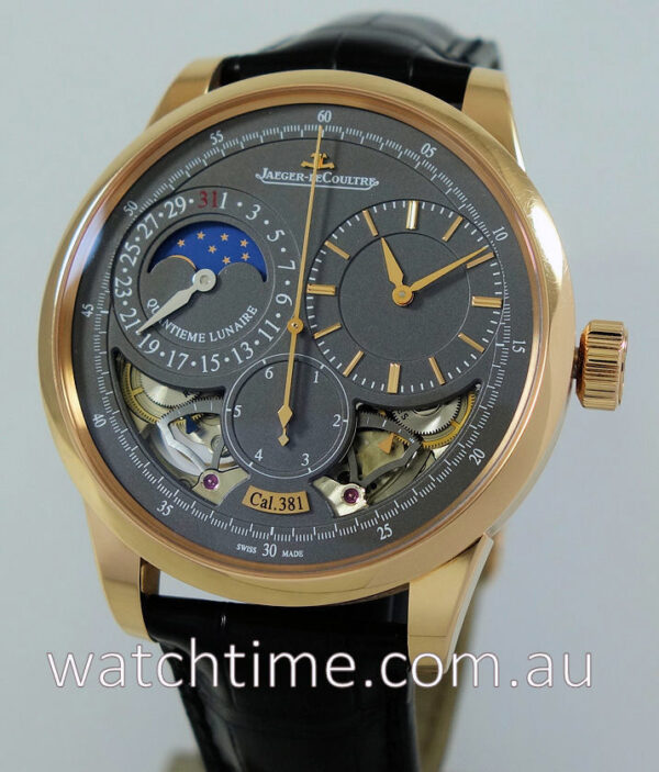Jaeger-LeCoultre Duomètre Quantième Lunaire Pink-Gold  604244J