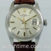 Rolex Datejust 1601 White-Gold bezel c 1966