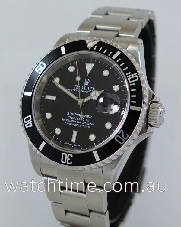 Rolex Submariner Date 16610  SEL  Box & Papers 2001