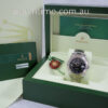 DSC04684 Rolex Datejust II Black Roman dial, White-Gold bezel 116334