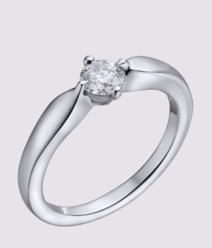 BVLGARI   Torcello  Platinum Diamond Ring  1 01CT   GIA Cert