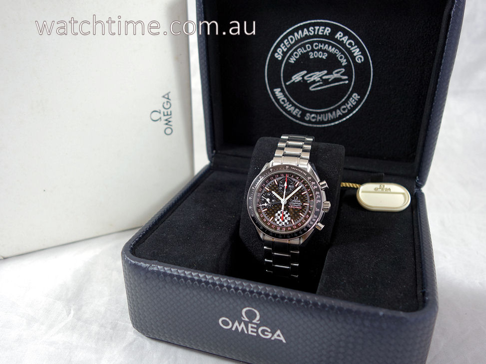 omega speedmaster michael schumacher limited edition 2002