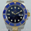 DSC05443 Rolex Submariner 18k & Steel, Blue dial 116613LB