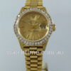 Rolex Ladies Datejust 18k Yellow-Gold  A/M Diamonds  6917