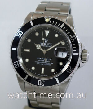 Rolex Submariner Date 16610   Box & Papers 1991