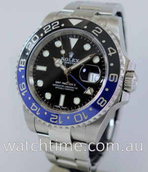 Rolex GMT MASTER II "BATMAN" 116710BLNR  2017
