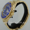 DSC06097 Rolex Submariner 18k Gold Blue dial / bezel 116618LB