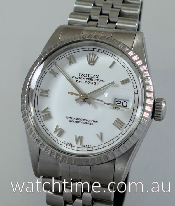 Rolex Datejust 16030 Steel White Roman dial    c1980