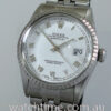 DSC06418 Rolex Datejust 16030 Steel White Roman dial c1980