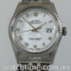 DSC06421 Rolex Datejust 16030 Steel White Roman dial c1980